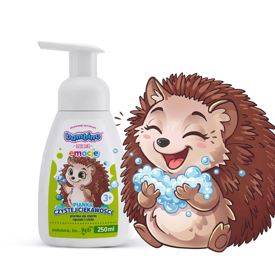 Pianka do mycia rączek i ciała