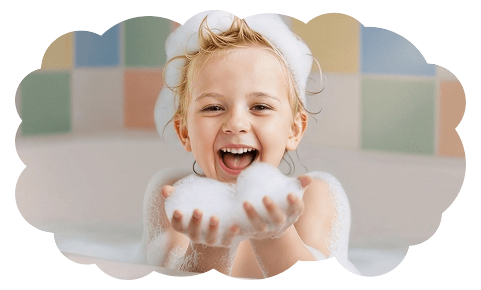 Kąpiel, która zamienia się w radosną zabawę