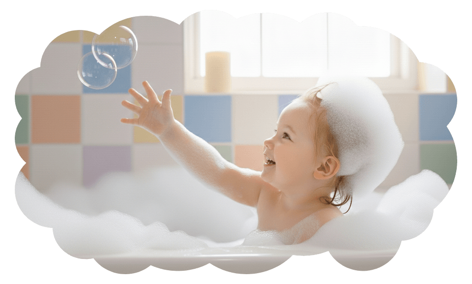 Jeszcze więcej radości podczas kąpieli