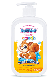 Puszysta piana radości - Płyn do kąpieli