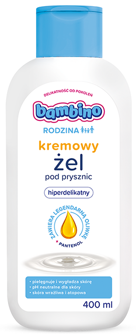 Kremowy żel pod prysznic