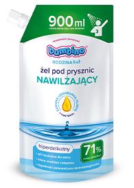 Uzupełnienie – nawilżający żel pod prysznic