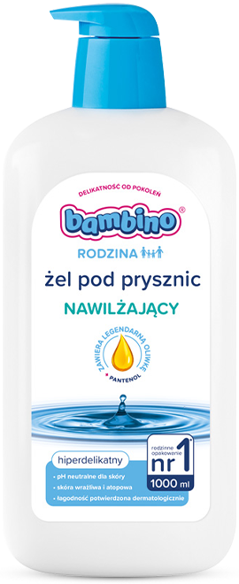 Nawilżający żel pod prysznic