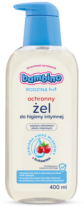 Ochronny żel do higieny intymnej
