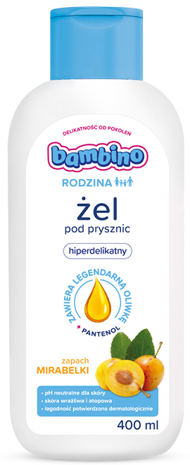 Żel pod prysznic - zapach mirabelki