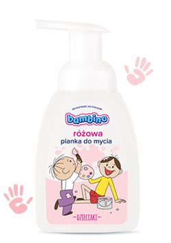 Pianka do mycia różowa<br>-DZIECIAKI-