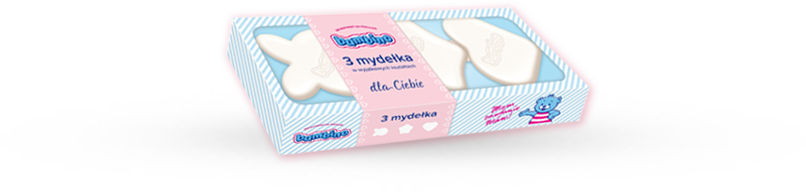 3 mydełka w wyjątkowych kształtach