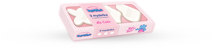 3 mydełka w wyjątkowych kształtach