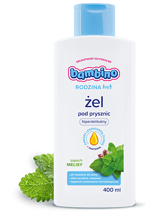 Żel pod prysznic o zapachu melisy
