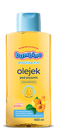 Olejek pod prysznic o zapachu moreli