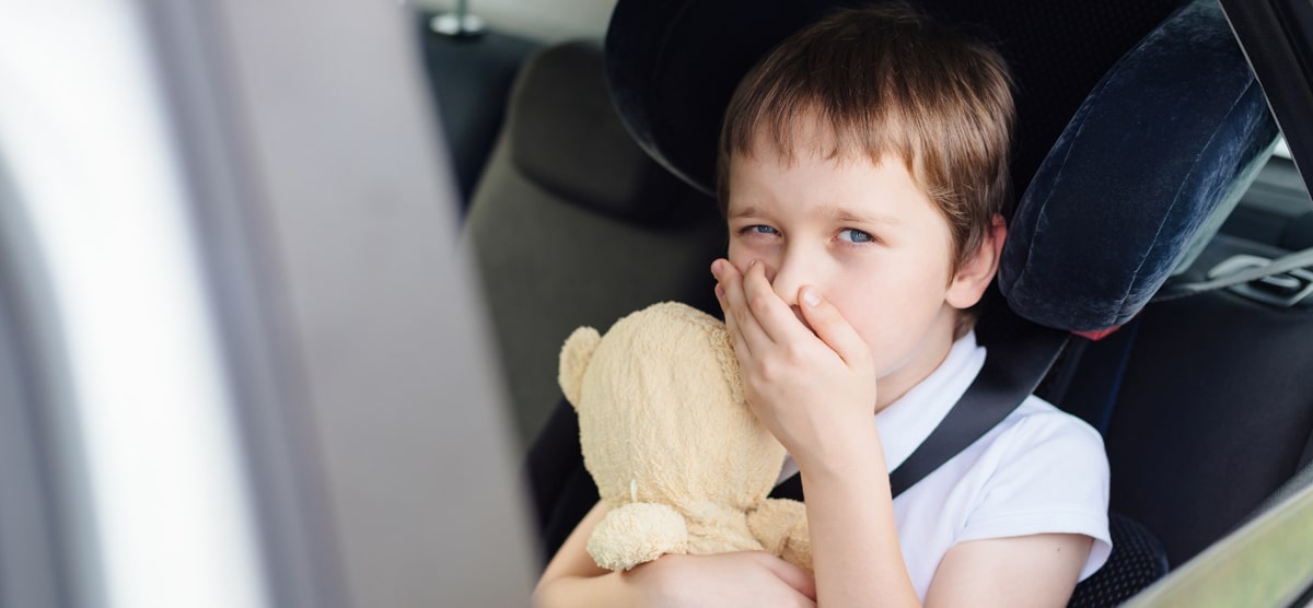 Choroba lokomocyjna - jak pomóc dziecku w podróży?