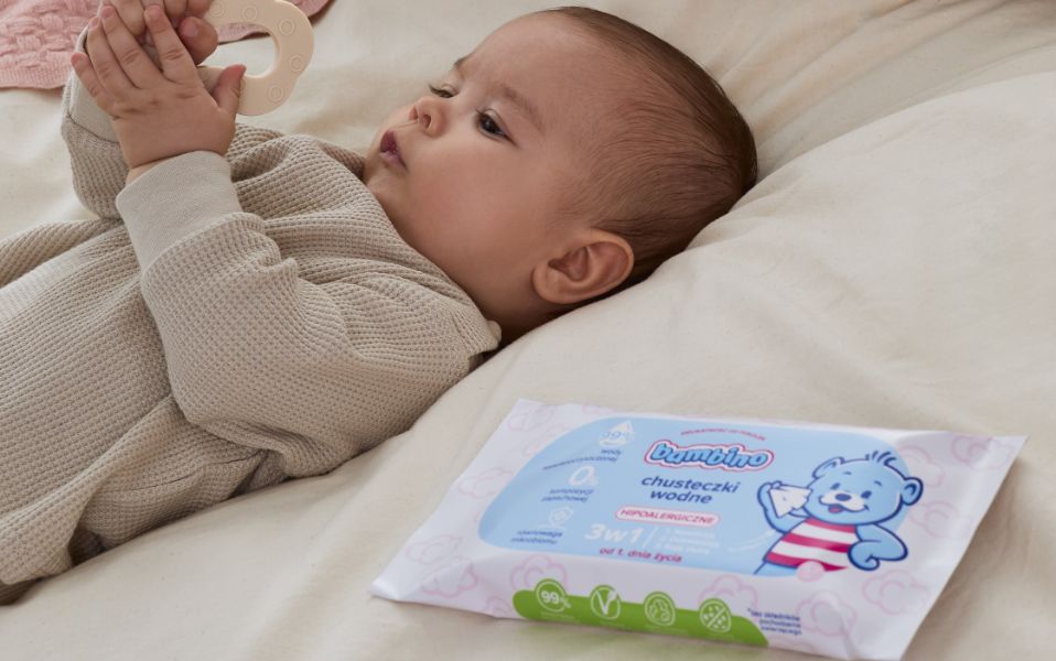 Chusteczki nawilżane 3w1
