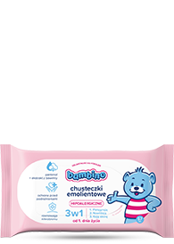 Hipoalergiczne chusteczki emolientowe 3w1