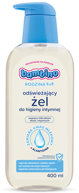 Odświeżający żel do higieny intymnej