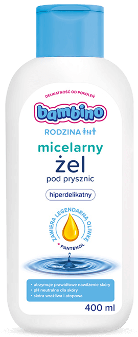 Micelarny żel pod prysznic