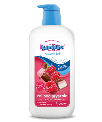 Żel pod prysznic<br>Mascarpone z&nbsp;malinami