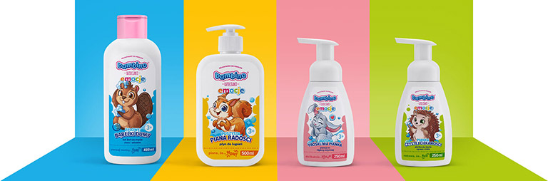 Pianka do mycia rączek i ciała