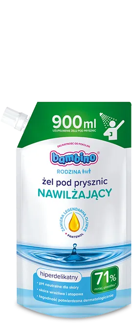 Uzupełnienie – nawilżający żel pod prysznic