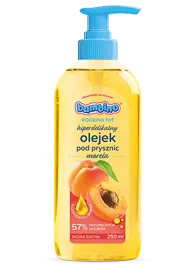 Hiperdelikatny olejek do kąpieli o zapachu moreli