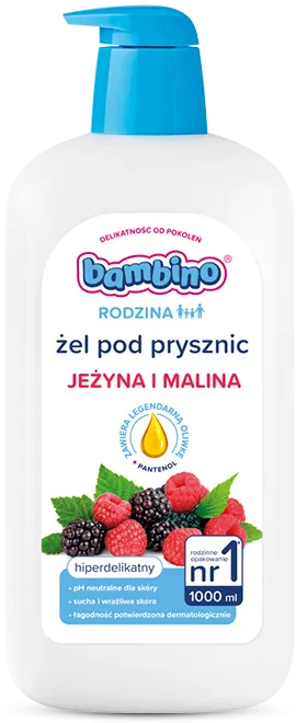 Żel pod prysznic – zapach jeżyny i maliny