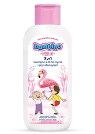 3w1: szampon, żel pod prysznic i płyn do kąpieli flaming