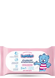 Hipoalergiczne chusteczki emolientowe 3w1