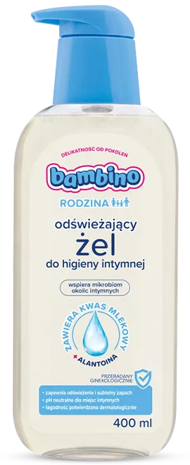 Odświeżający żel do higieny intymnej