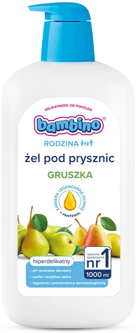 Żel pod prysznic – zapach gruszki