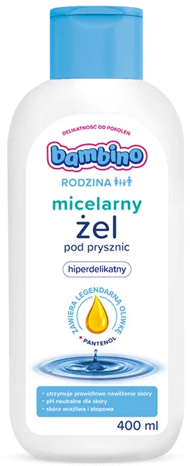 Micelarny żel pod prysznic